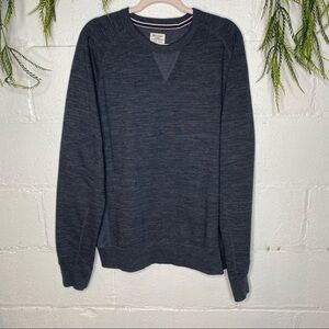 Champion Classic Denim Blue Crewneck Sweatshirt Pullover Style Size Large